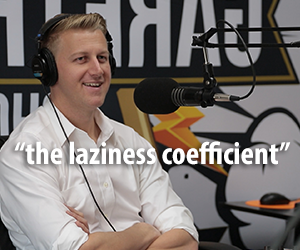 Gareth Cliff explains the laziness coefficient