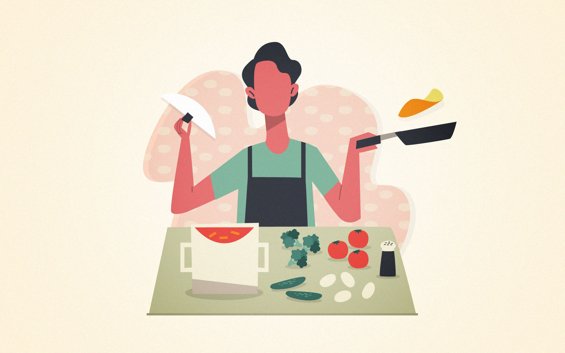 How cooking for myself saved me when I was at my loneliest