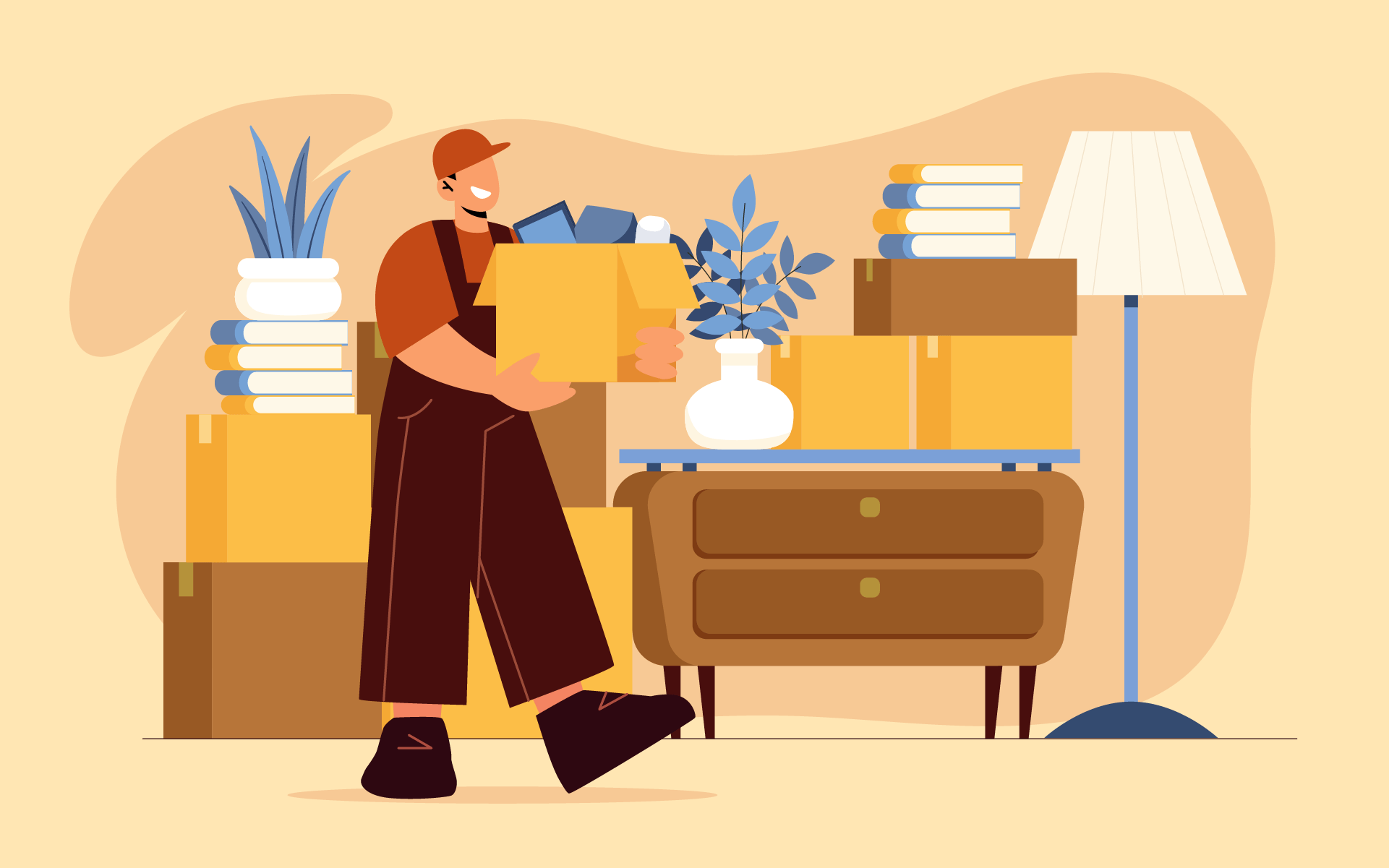 Moving house was a nightmare, but it helped me to find myself