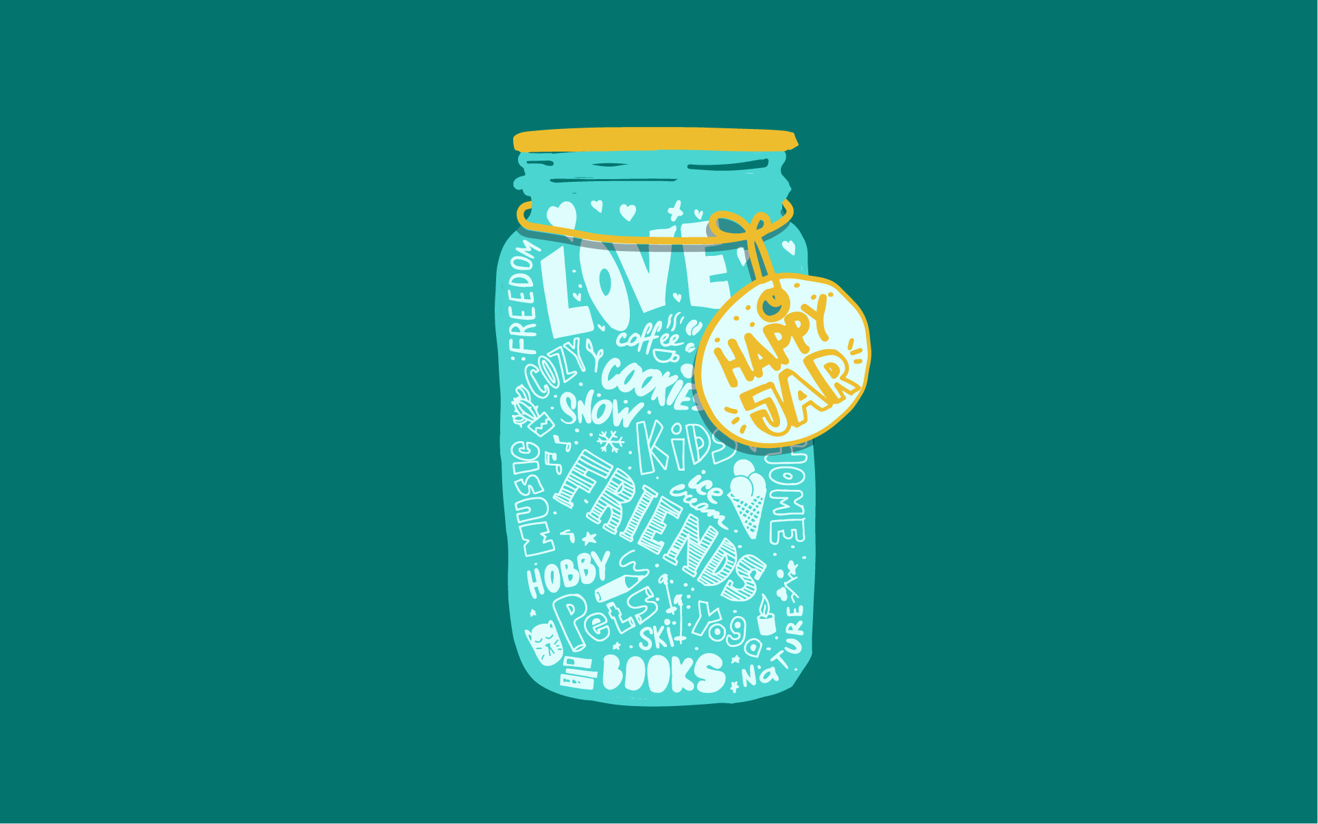 When life gives you lemons, put them in your Happy Jar