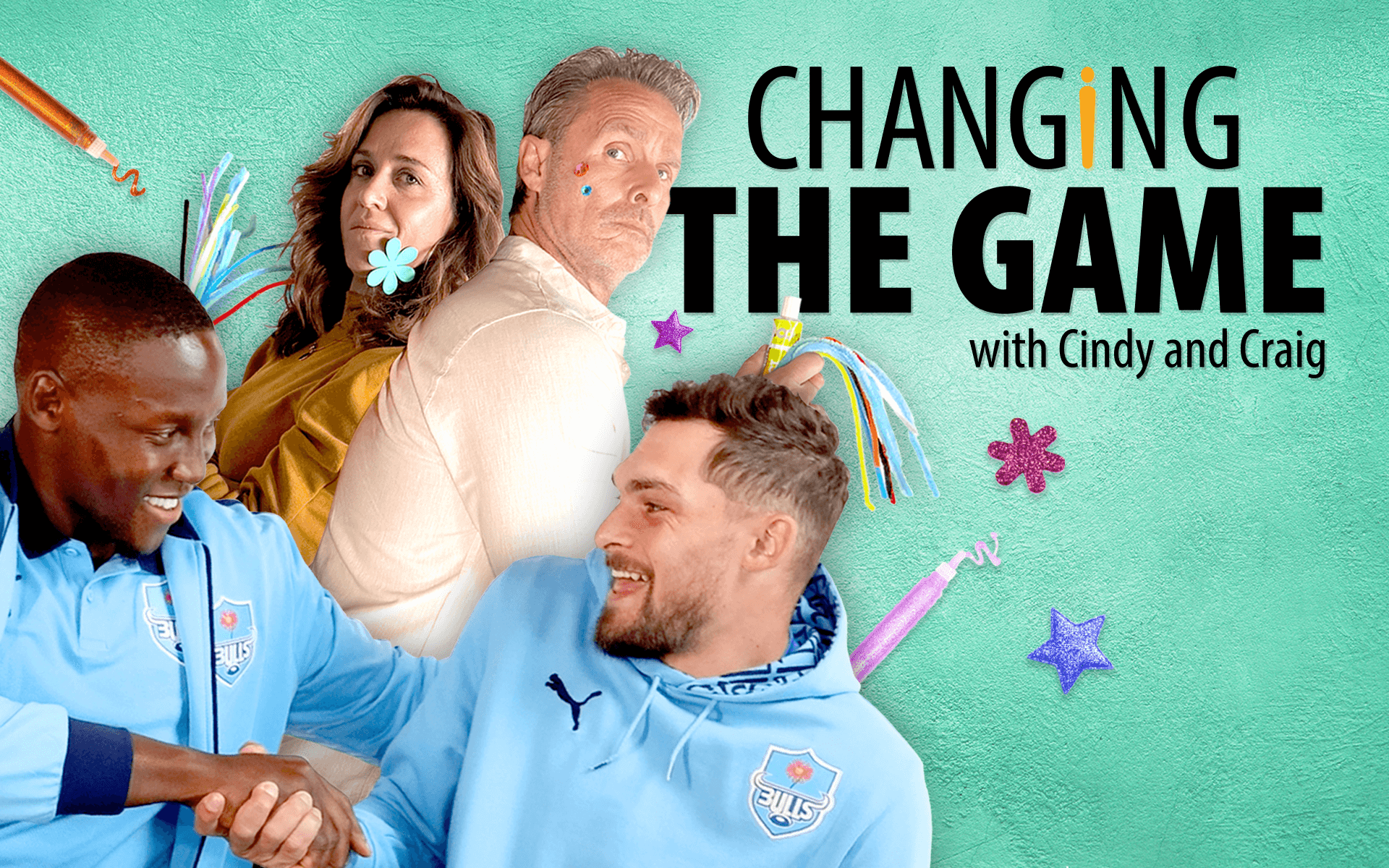 We’re giving talented Vodacom Bulls newbies, Nama Xaba and Boeta Chamberlain, a warm welcome to their new home with a DIY gift they’ll cherish forever. Watch them get crafty with their hands with a little help from Cindy and Craig!