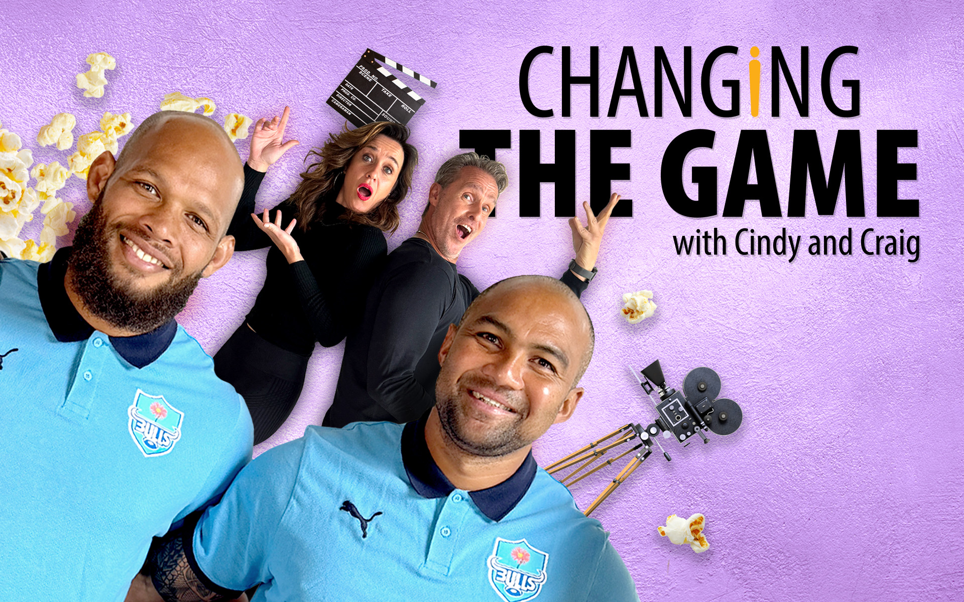 Vodacom Bulls players, Nizaam and Cornal, take centre stage! | Changing the Game with Cindy and Craig