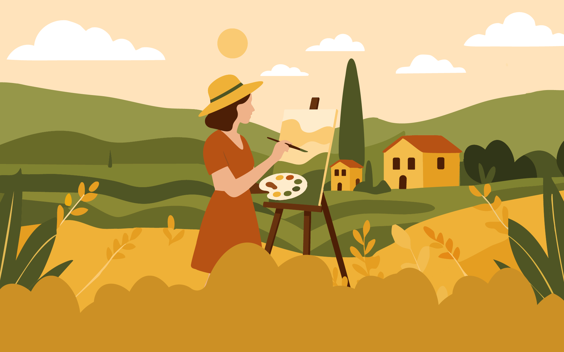 I coulda, shoulda gone to Tuscany, but it’s never too late