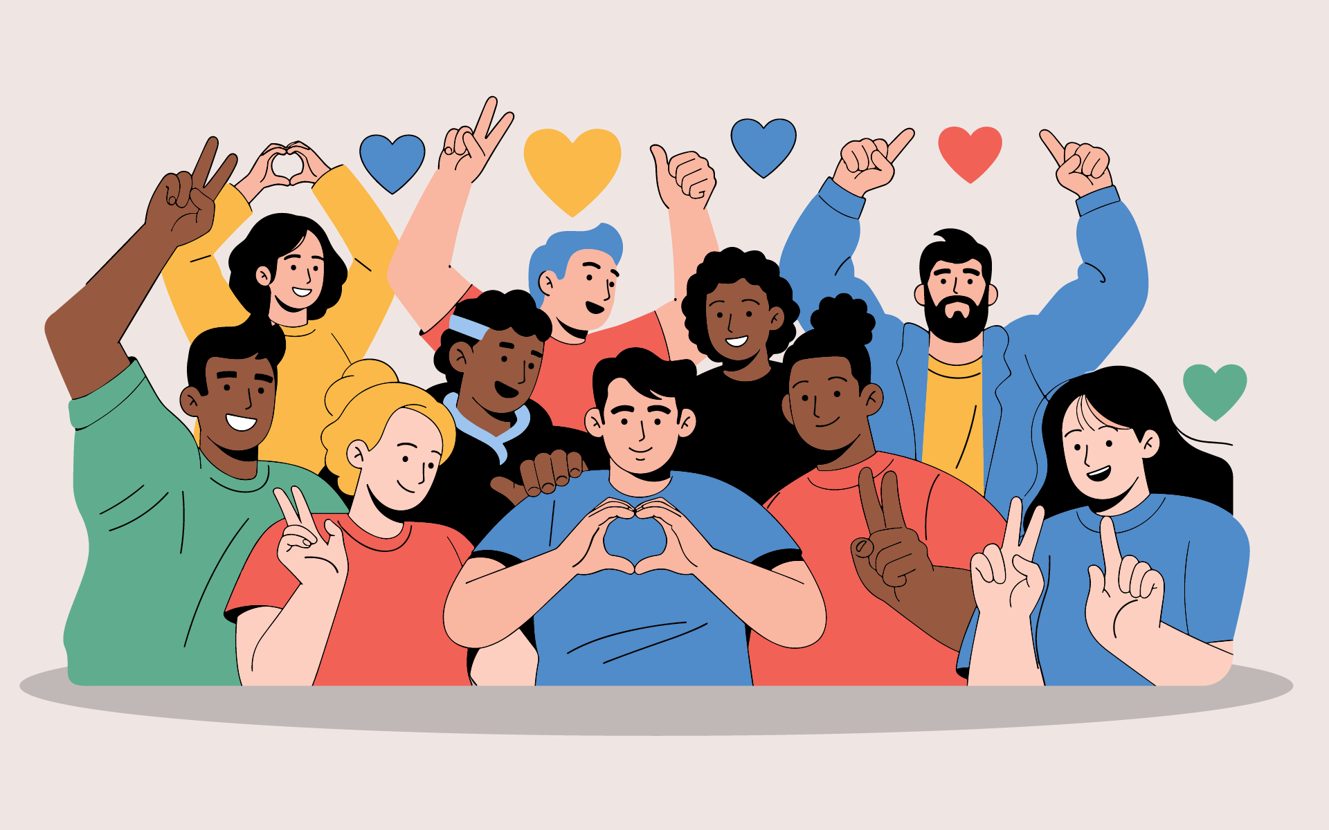 Love is a congregation of the heart