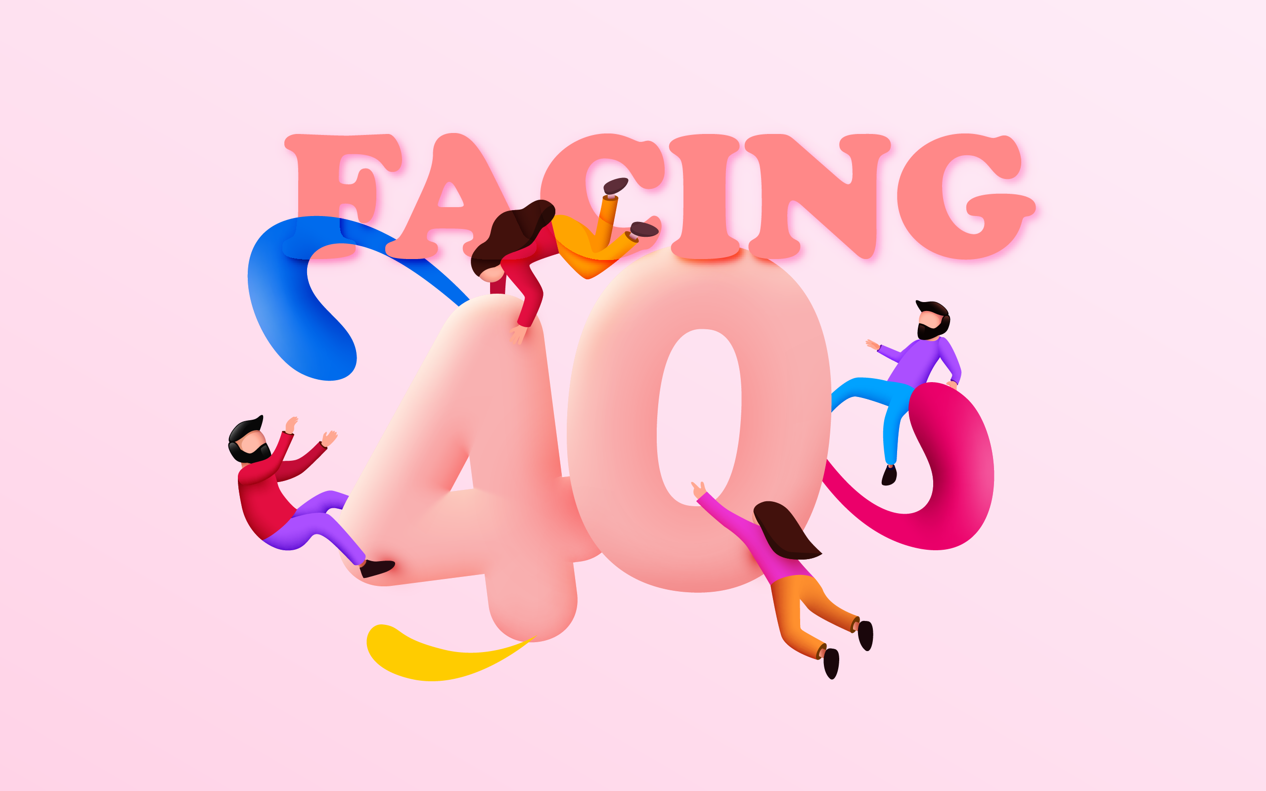 Why I'm finally feeling brave enough to stare 40 in the face