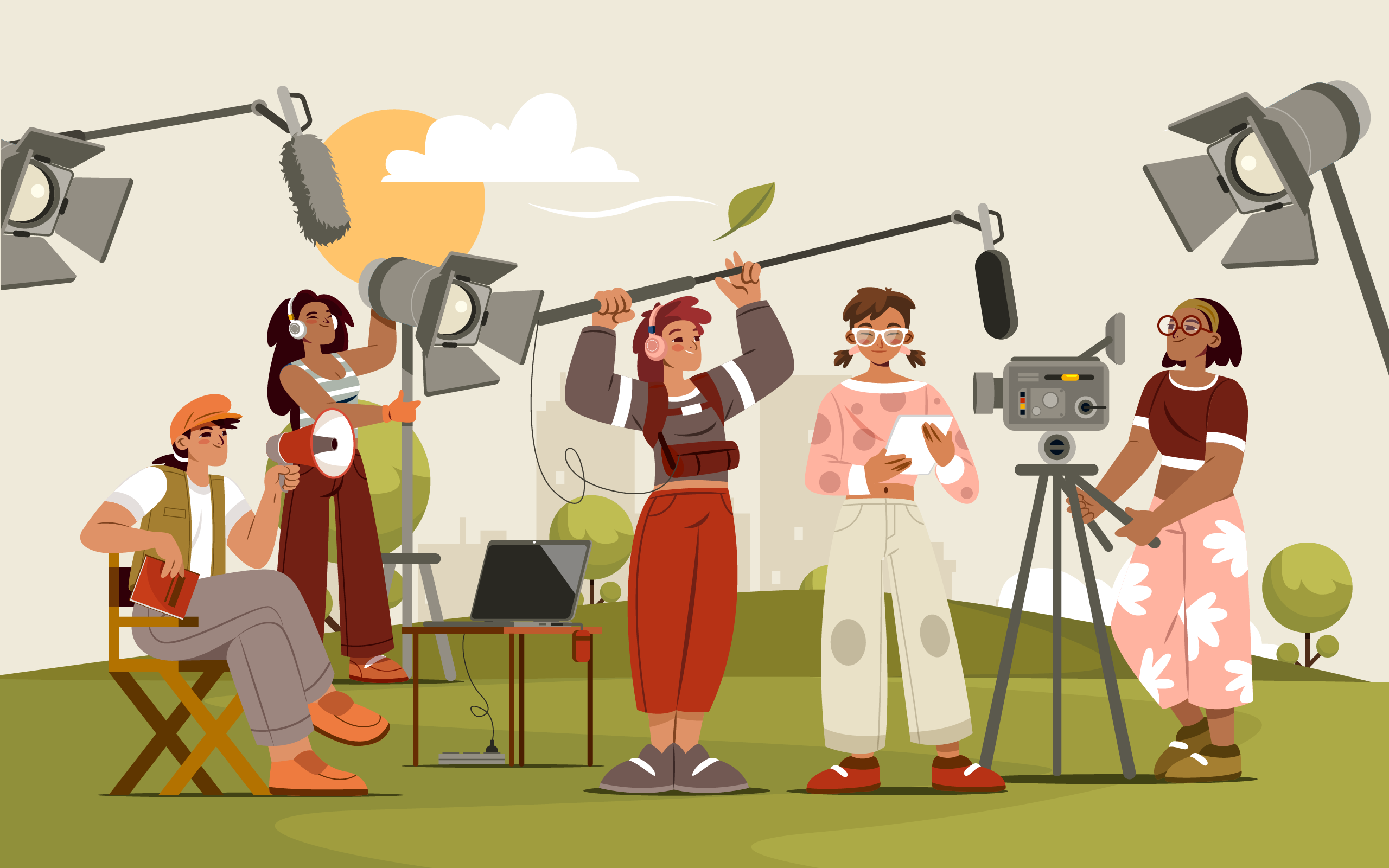 Lights, camera, chaos! What I've learned from working in the movies