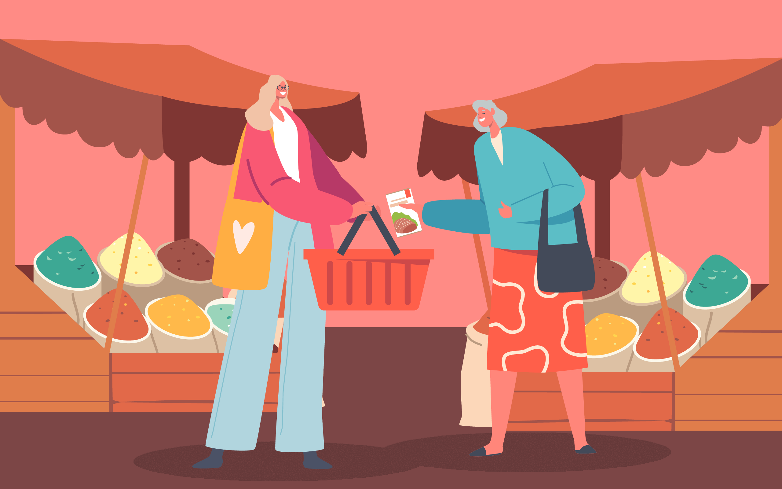 Here's to the familiar strangers who add spice to our lives