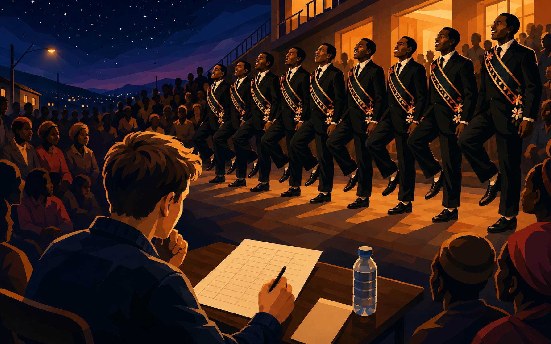 The night I was chosen to judge the stars in the Valley of Eden