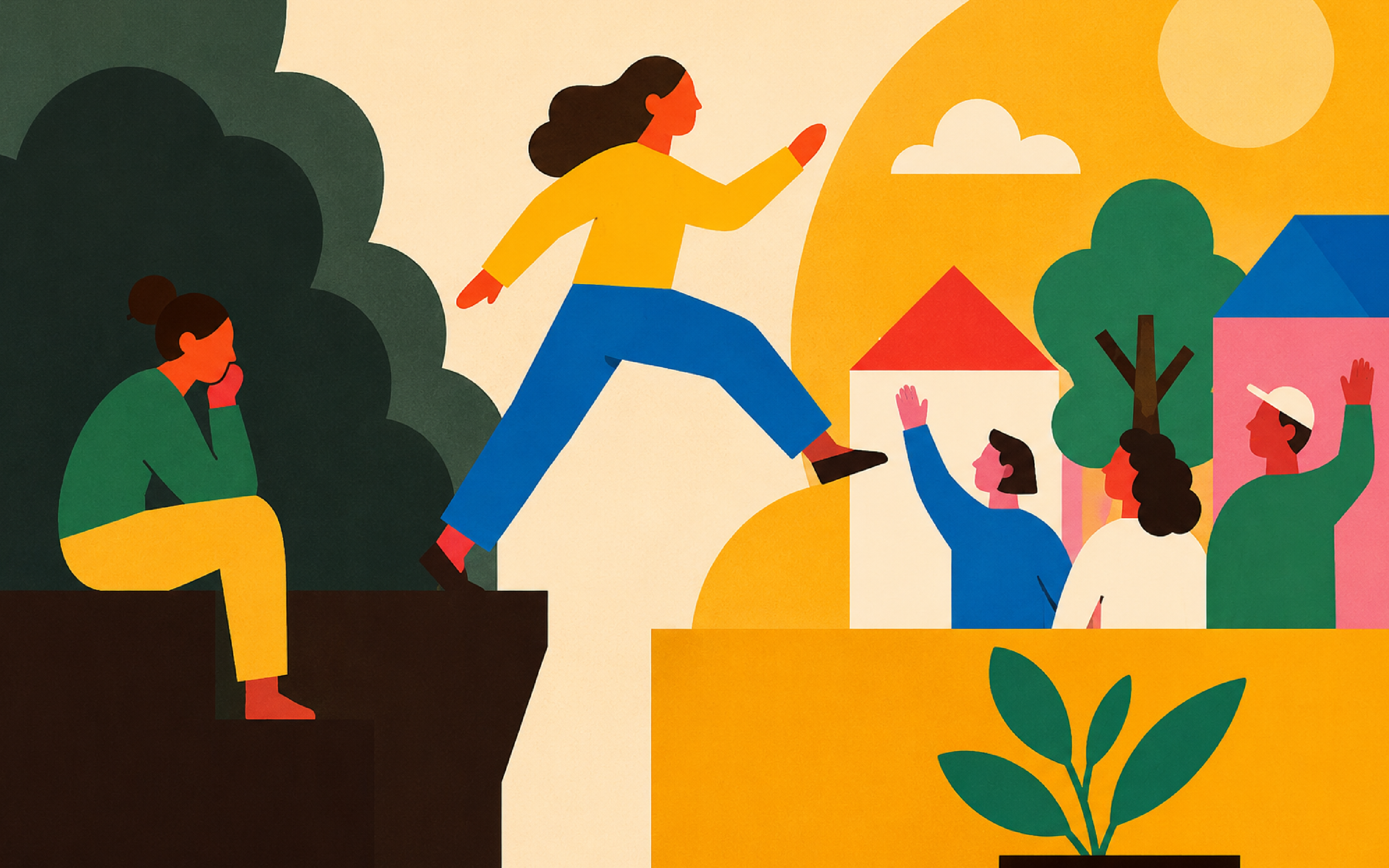 What my mom taught me about facing fear and starting over