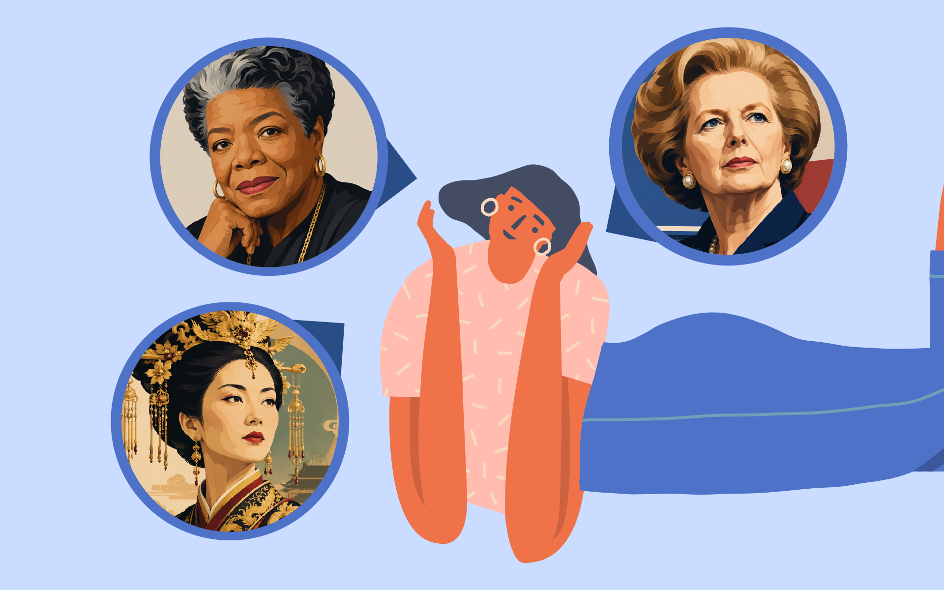 The things I have in common with Maggie, Maya, and the Empress of China