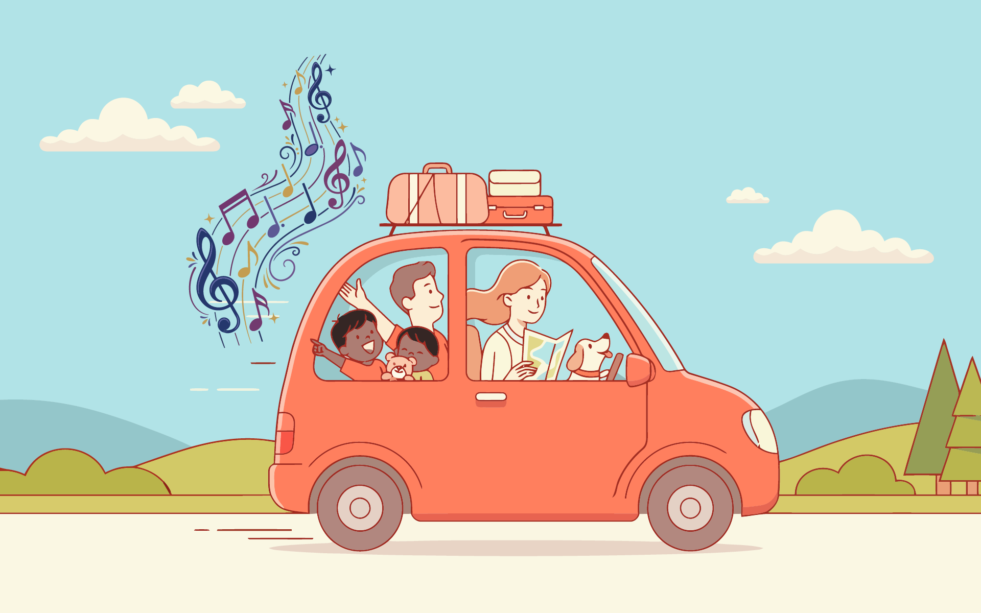 The singalong road trip song that binds our blended family